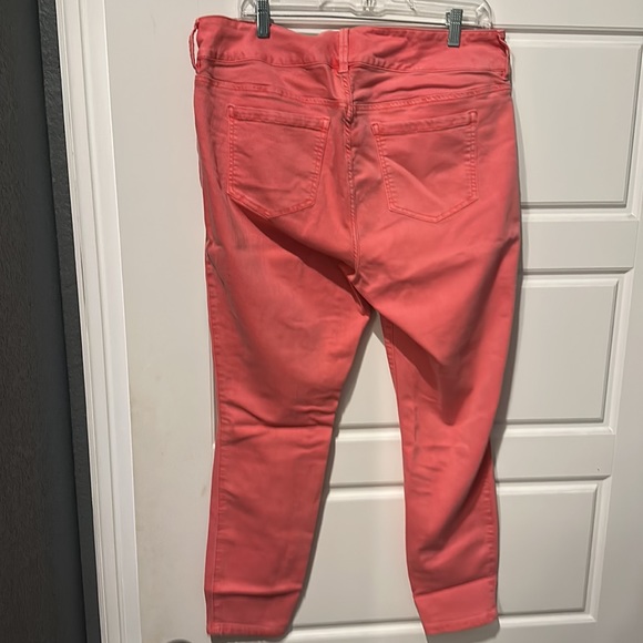 Coral Torrid Jeggings size 18R - Picture 2 of 4